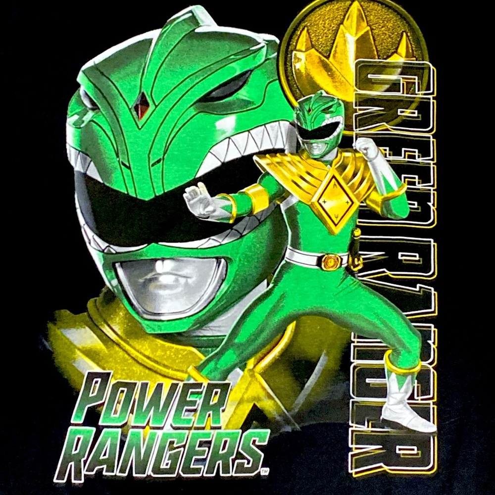 Power Rangers Green Ranger Graphic T-Shirt - Size Small - NWT - Picture 2 of 3